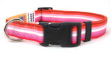 Lesbian Pride Dog Collar
