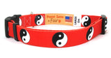 Yin Yang Dog Collar