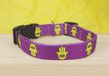 Hamsa Dog Collar