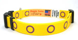Intersexual Pride Dog Collar