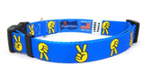 Peace Sign Dog Collar