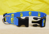 Peace Sign Dog Collar