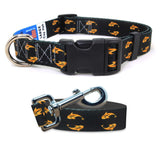 Koi Fish Dog Collar and Leash Set